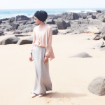 Outfit ke Pantai Hijabers