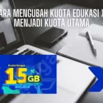 Cara Mengubah Kuota Conference XL Menjadi Kuota Utama