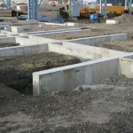 Pondasi Plat Beton Lajur