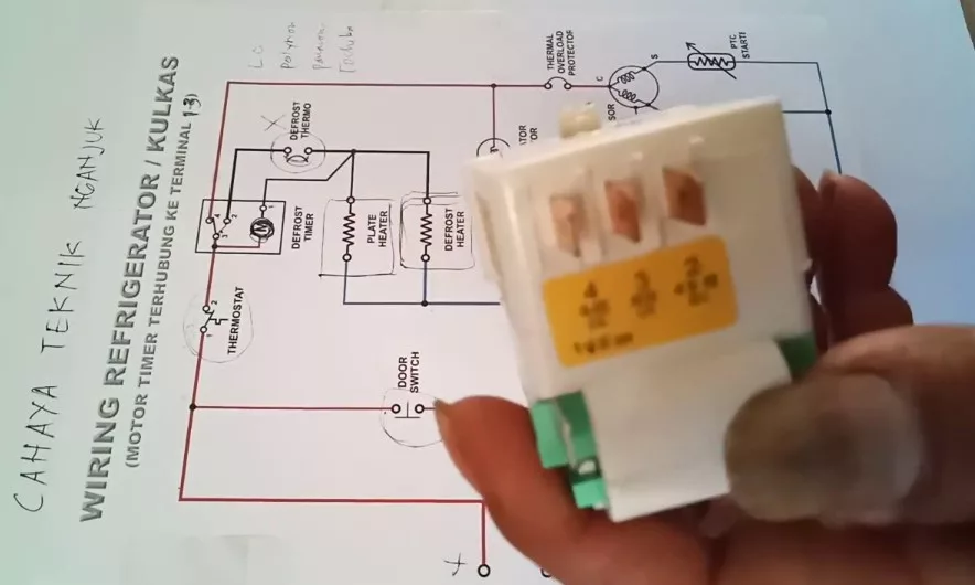 Cara Kerja Kelistrikan Kulkas 2 Pintu